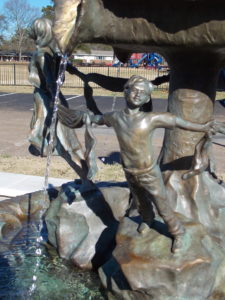 Leigh Anne Ward Sculpture Memorial Fountain